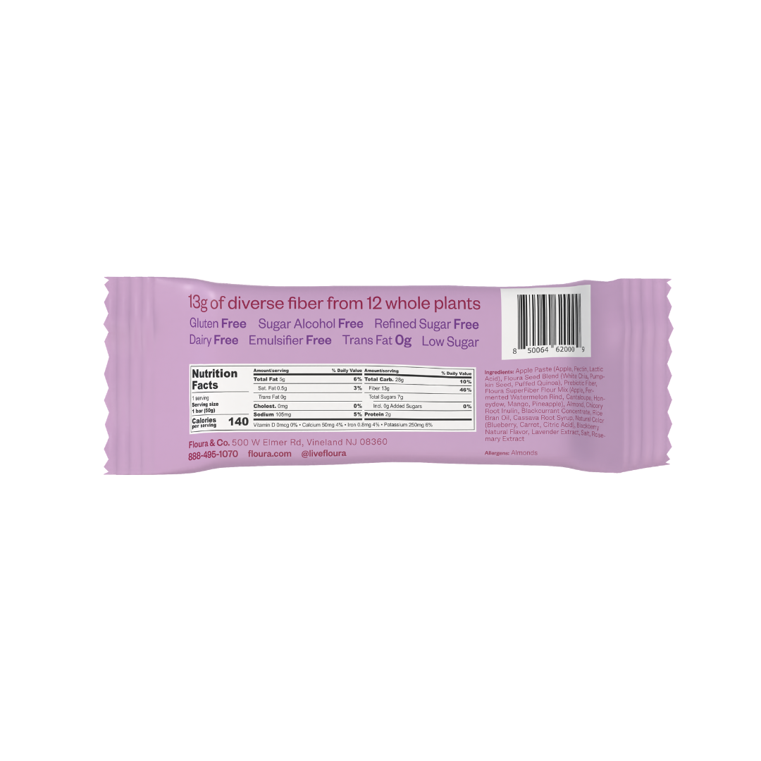 Brambleberry Lavender Floura FiberCrush Bar