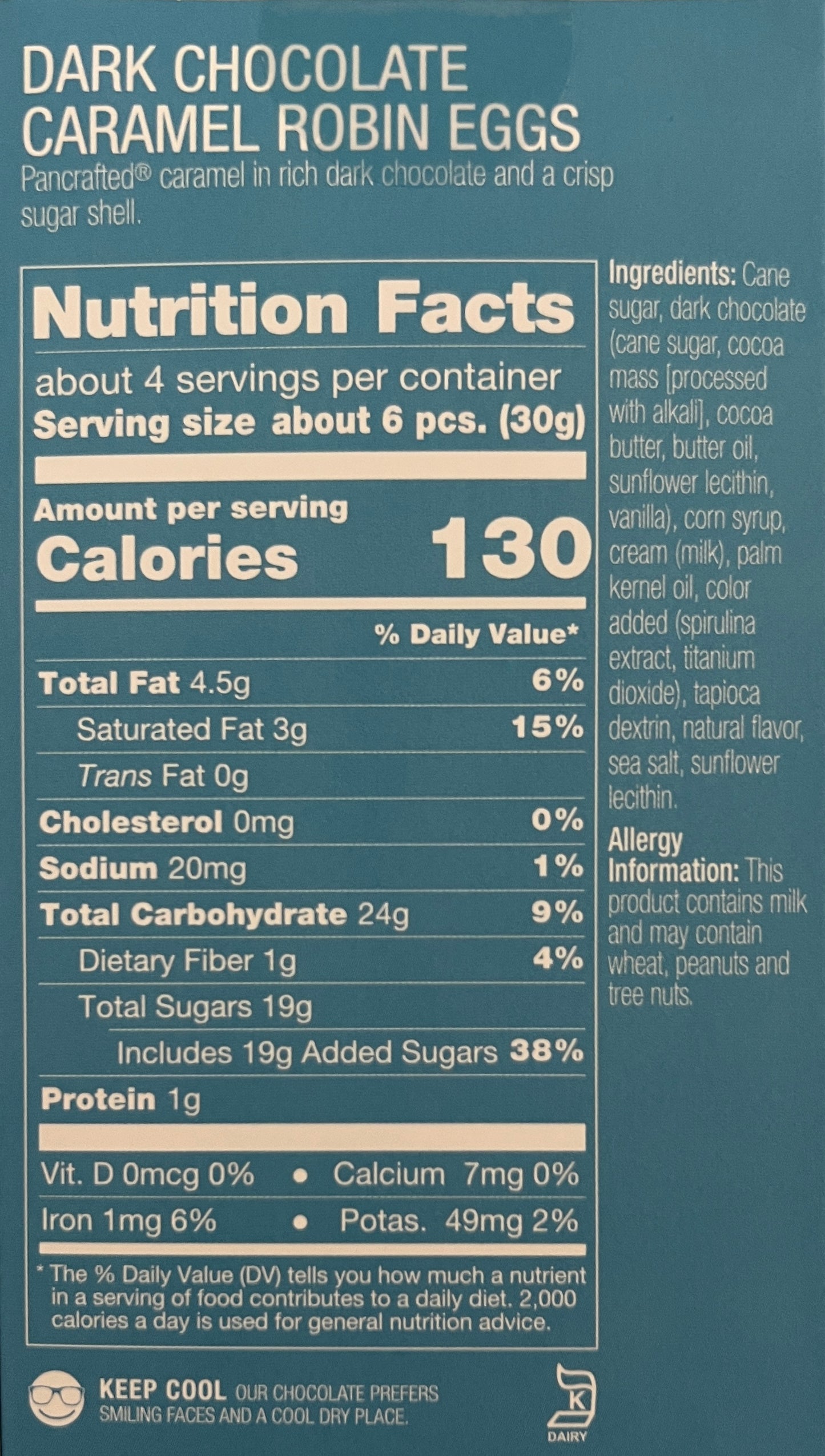 Quail Caramel Chocolate Eggs