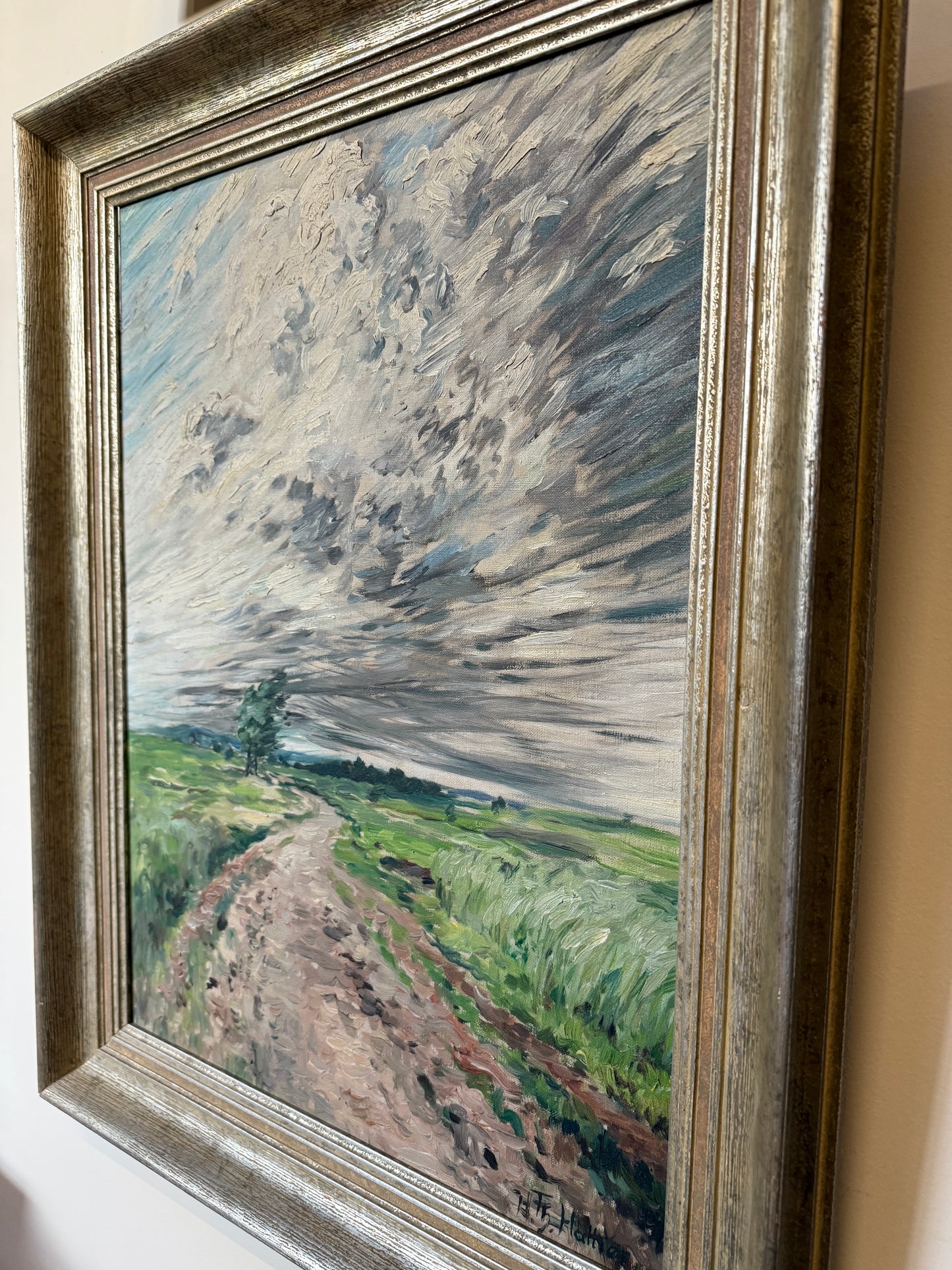 High Winds Oil Painting