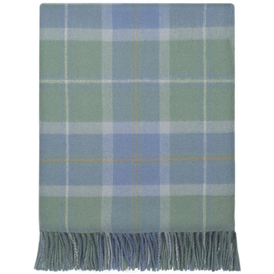 Borders Scottish Borderland Tartan Wool Throw
