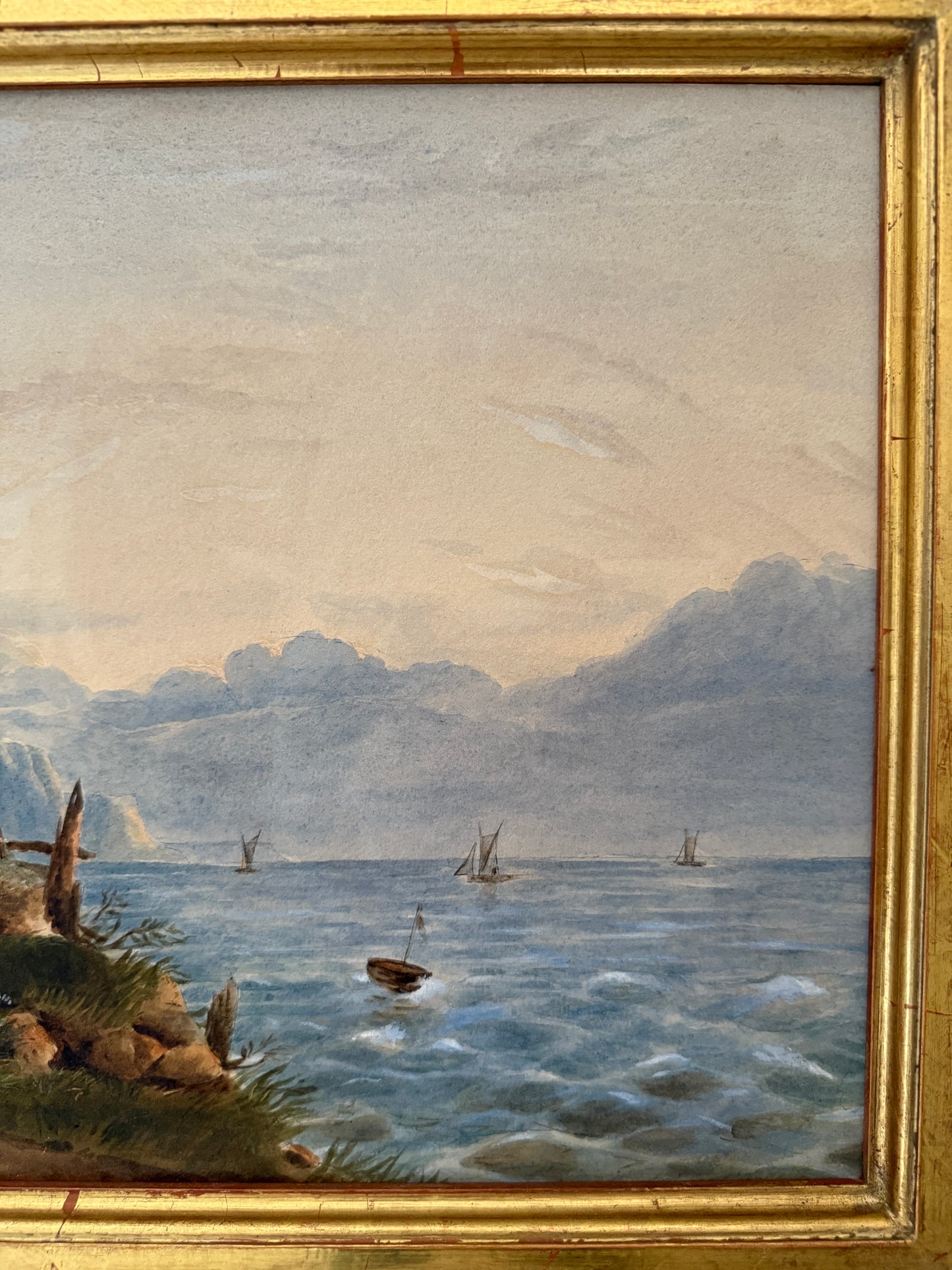 The Coastline Watercolor