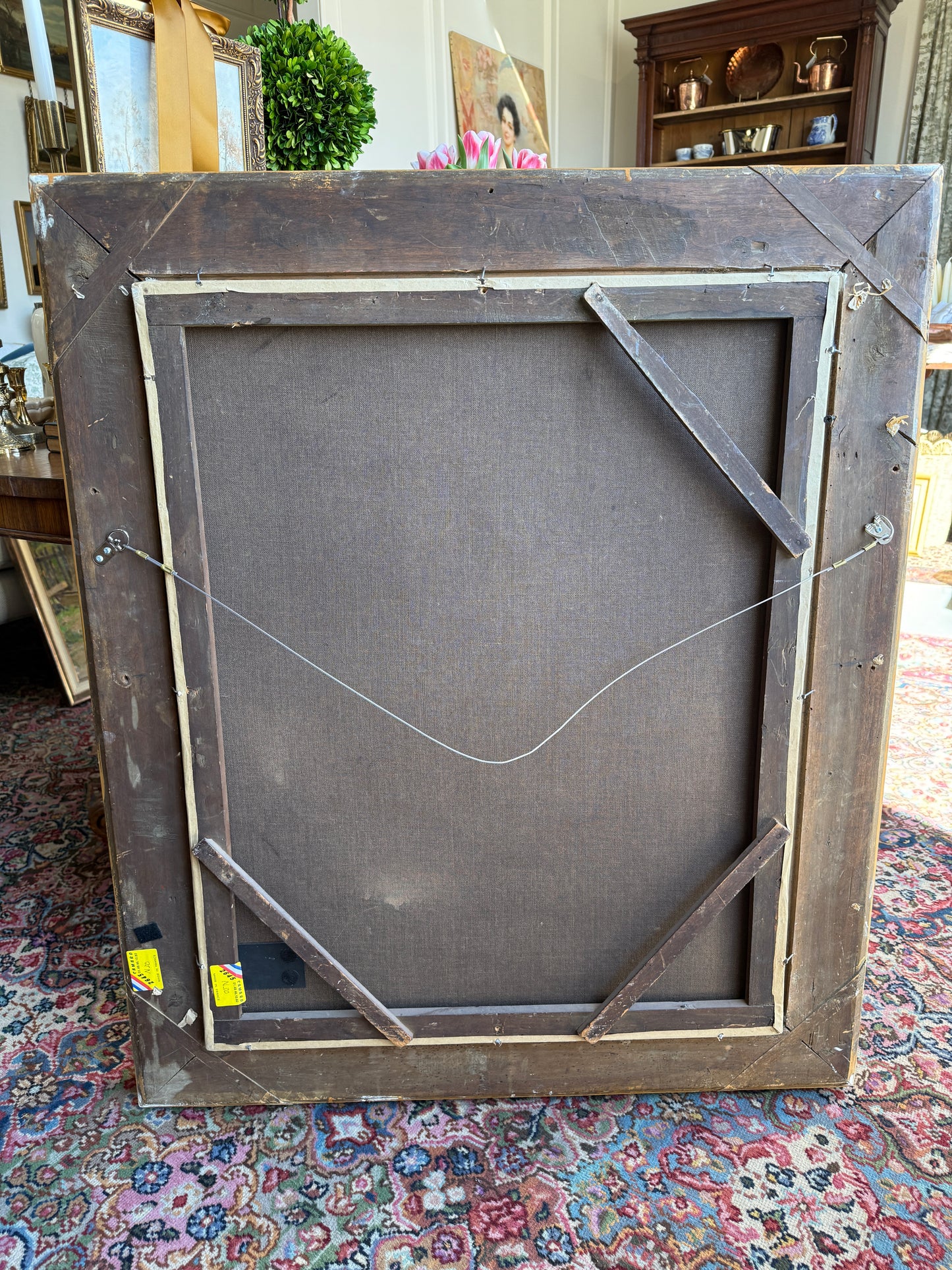 Oil Painting: Jean-Jacques Monanteuil “Two Poor Lost Little Girls”