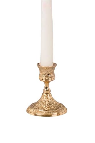 Victorian Brass Candlestick