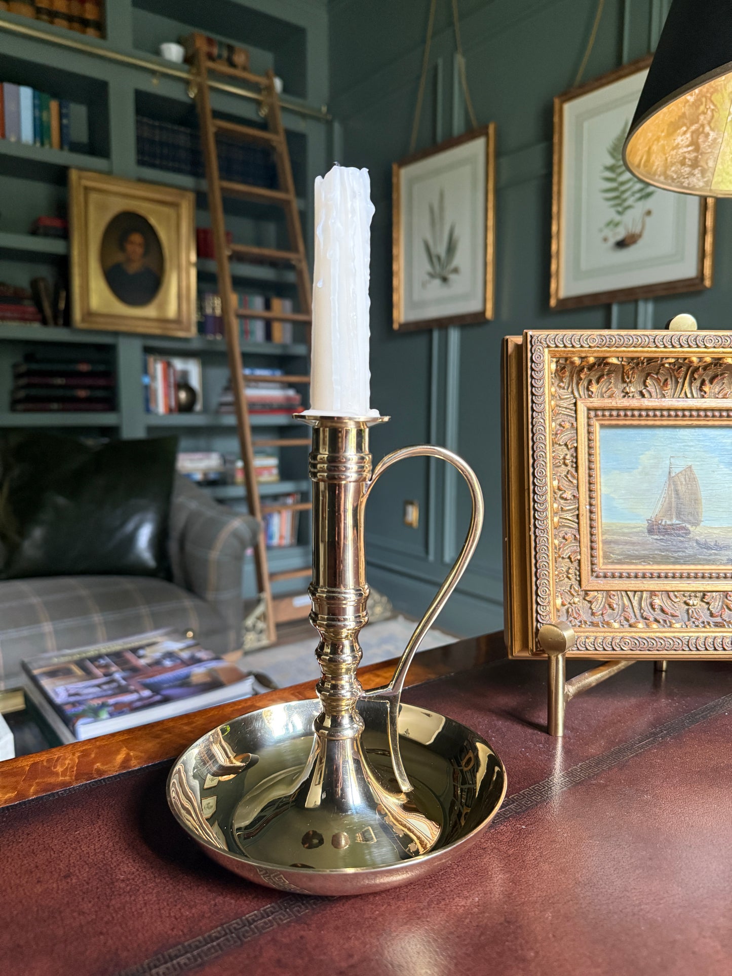 Chamberstick Candleholder
