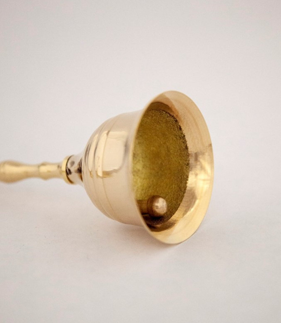 Brass Handle Bell 5”