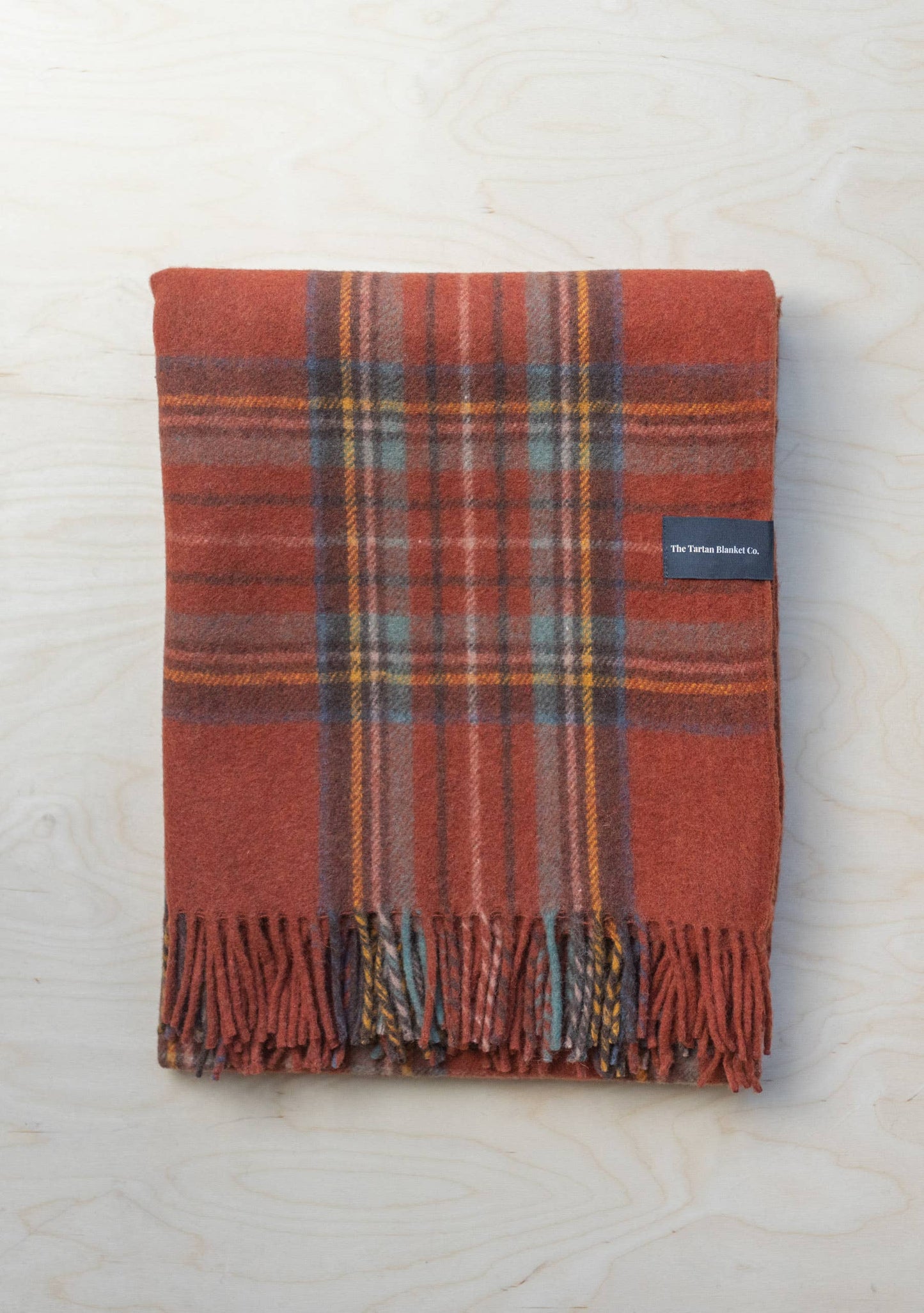 Stewart Royal Wool Throw