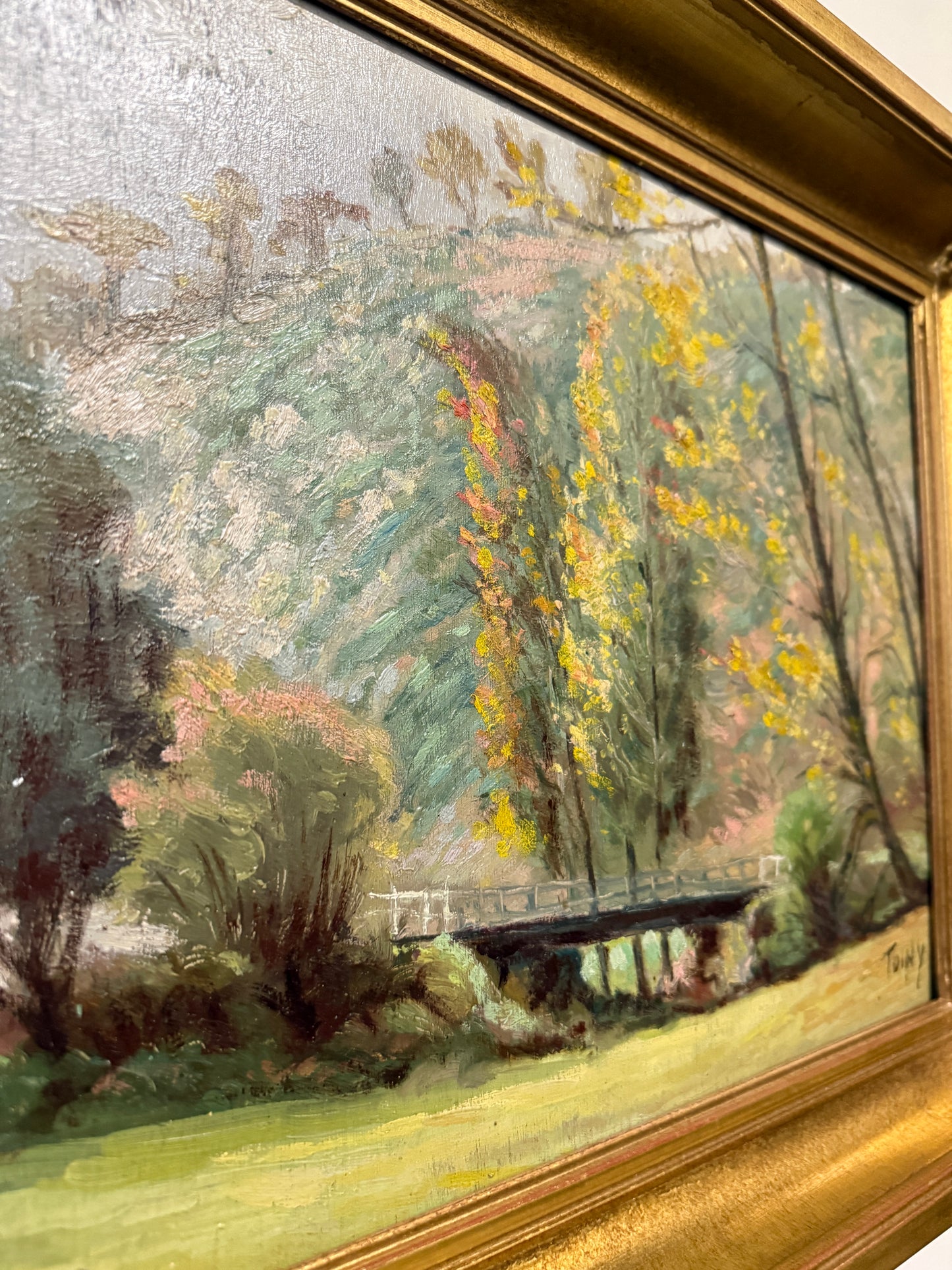 French Countryside Oil Painting