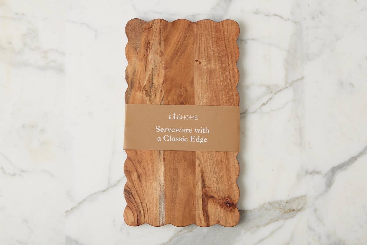 Scalloped Cutting Board