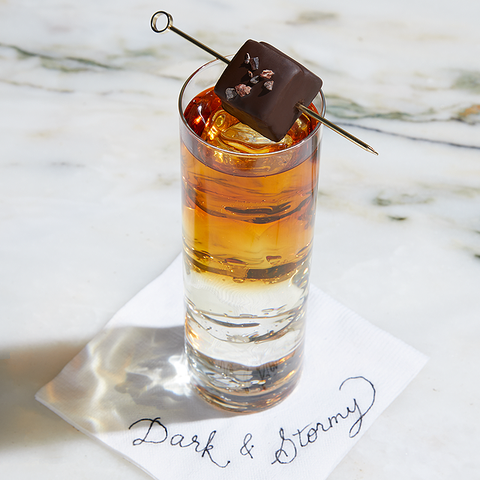 Dark Chocolate Marshmallows w/ Roasted Walnut Pecan Caramel