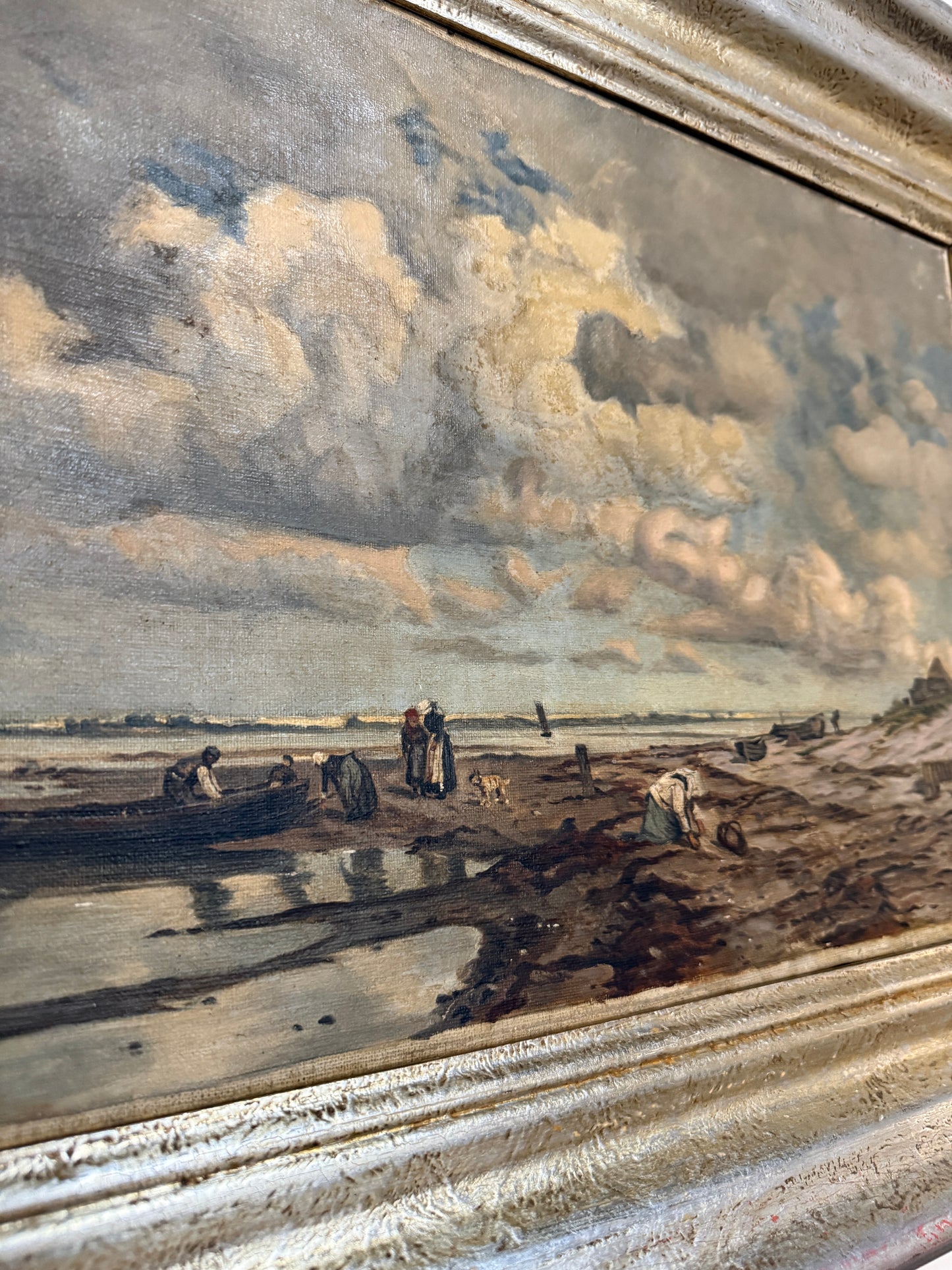 Beach Day Oil Painting