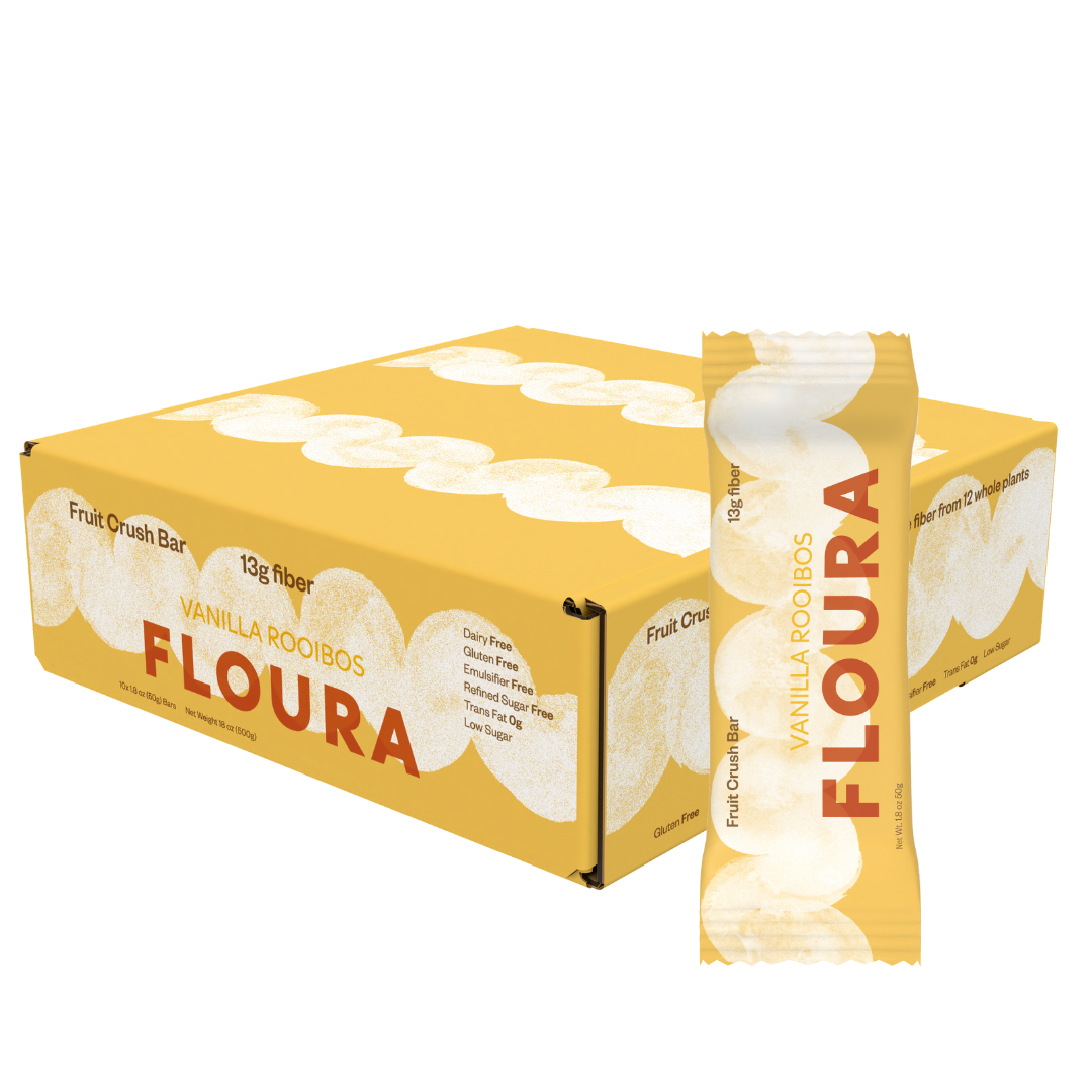 Vanilla Rooibos Floura FiberCrush Bar