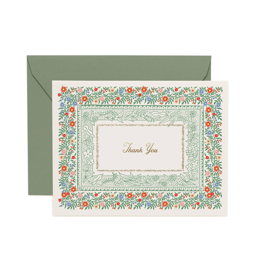 Boxed Set of Rosette Thank You Cards