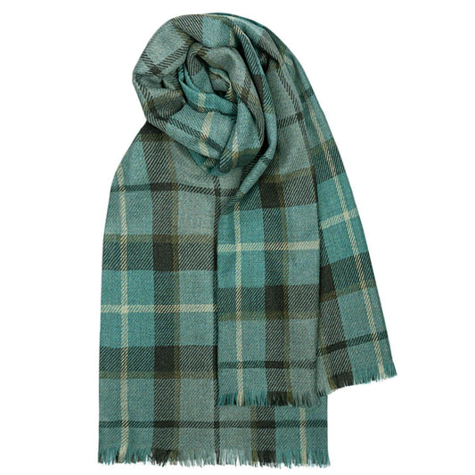 Forsyth Mallard Tartan Scarf
