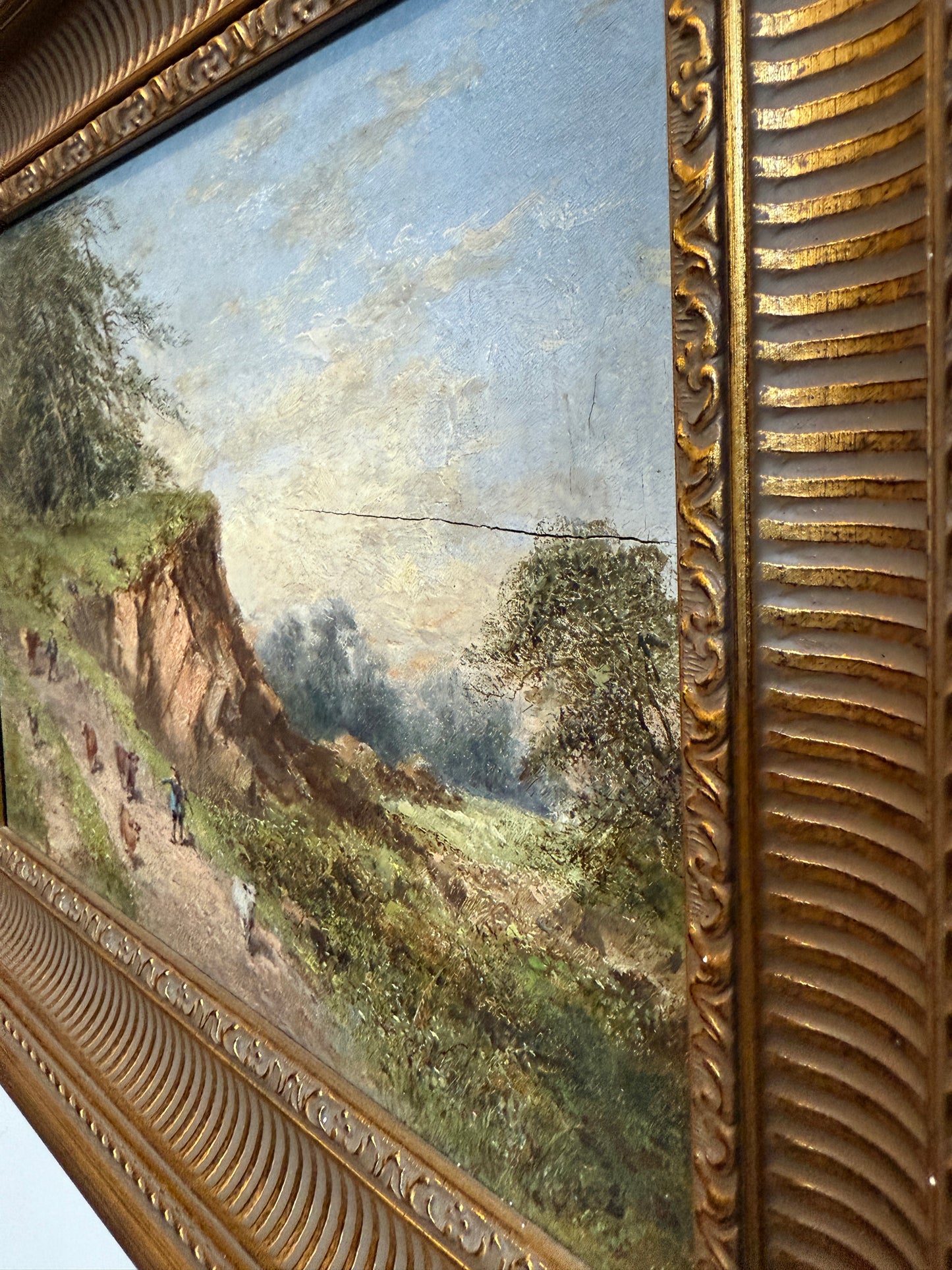 A Shepherds Life Oil Painting