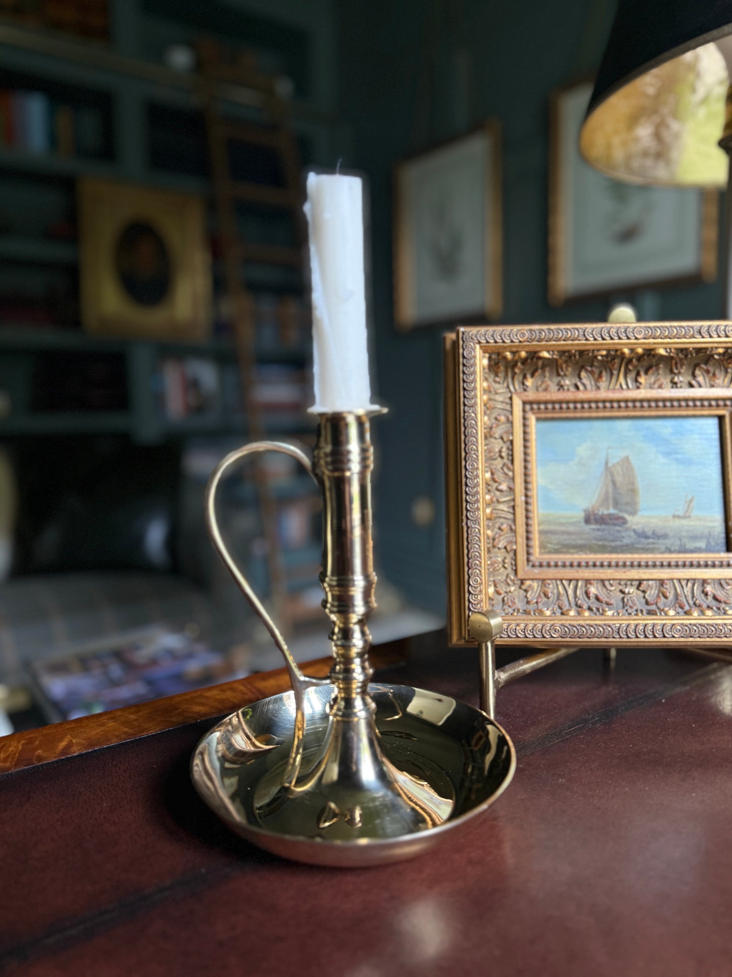 Chamberstick Candleholder