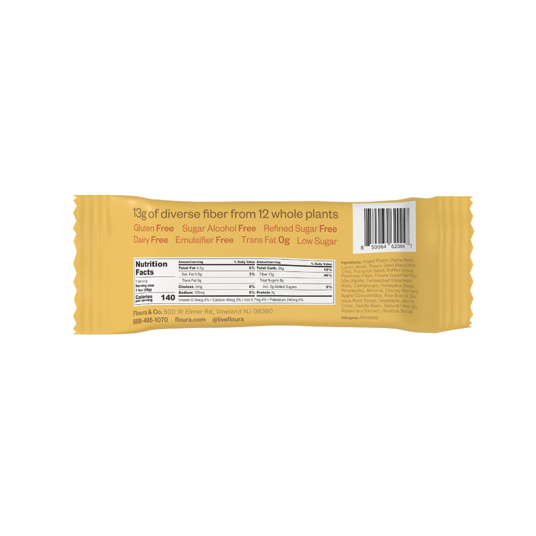 Mango Cardamom Floura FiberCrush Bar