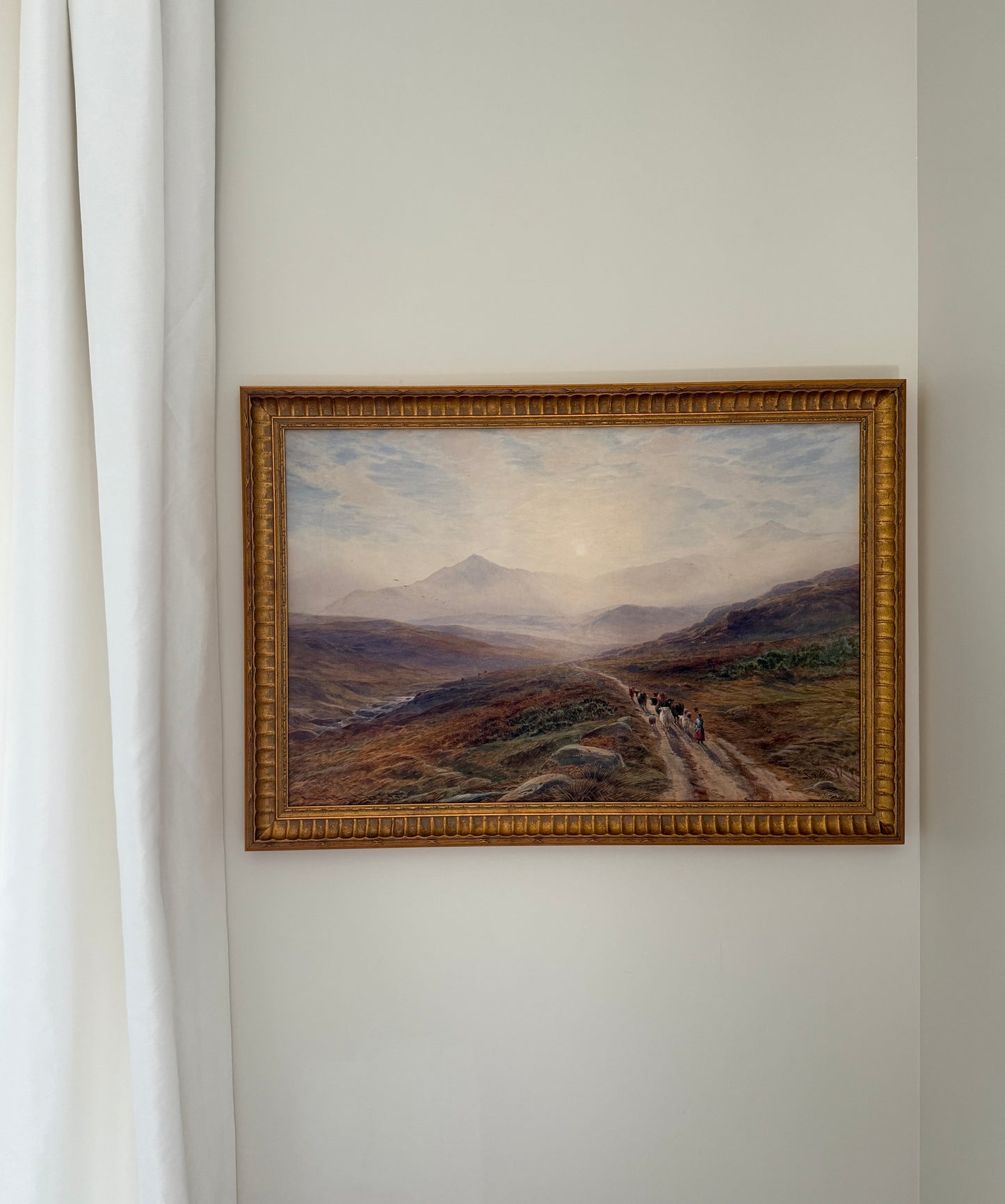 Scottish Highlands Watercolor