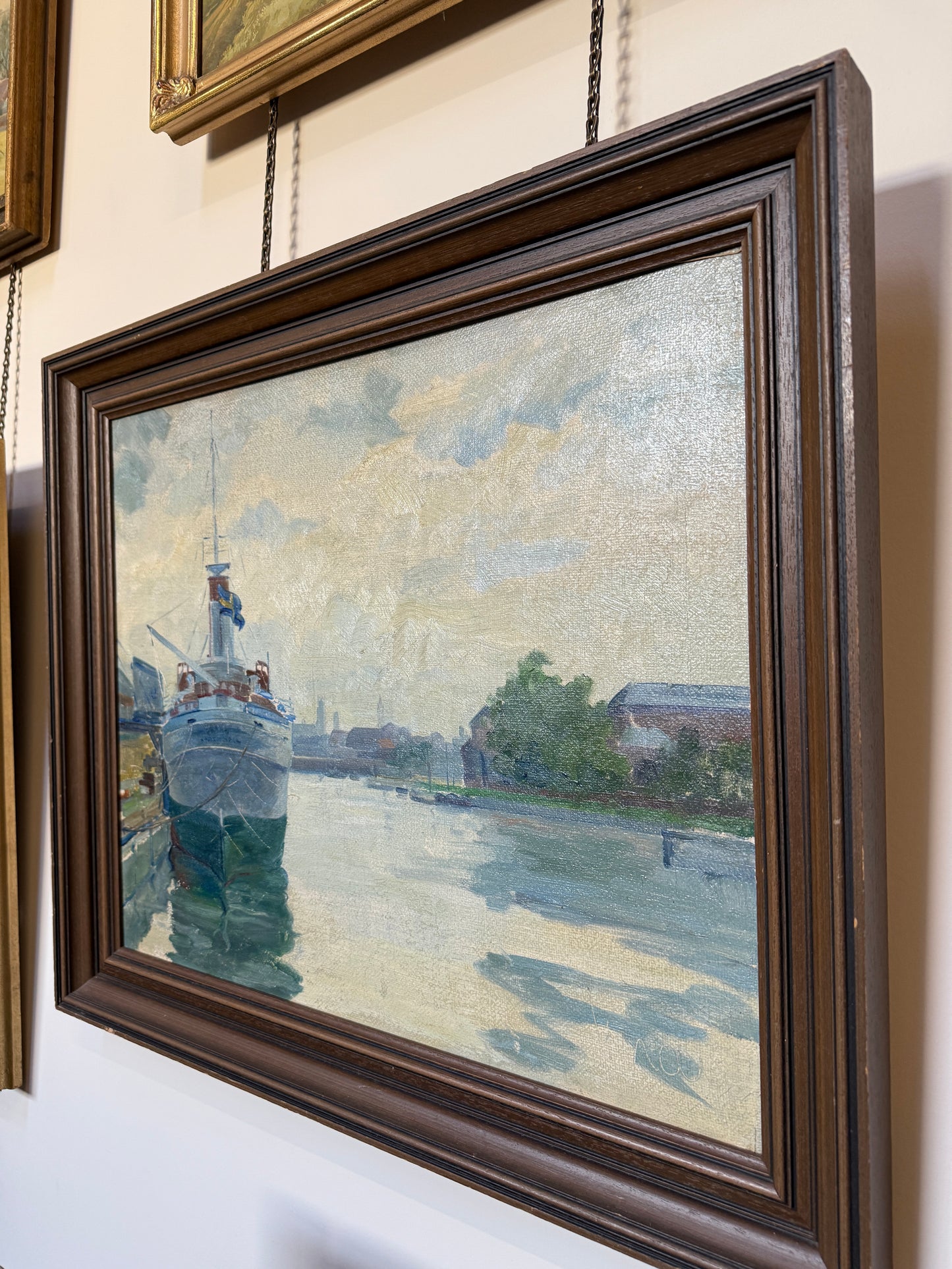 Seascape of Gella Stockholm Oil Painting