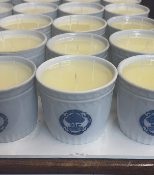 Antique Belgium Jars & Candles