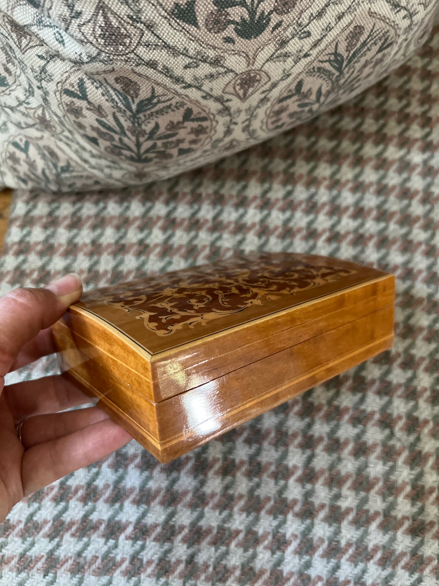 Inlaid Wood Box