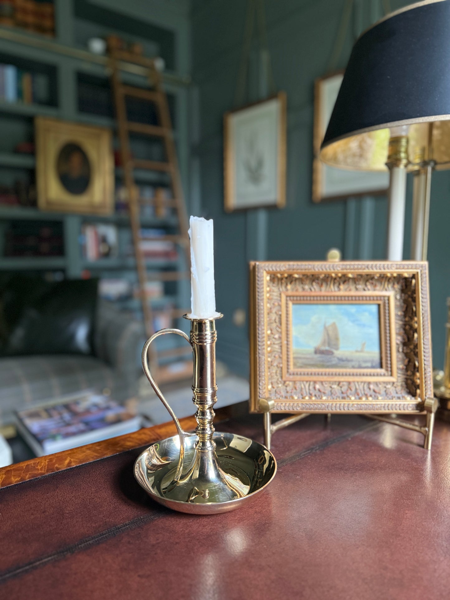 Chamberstick Candleholder