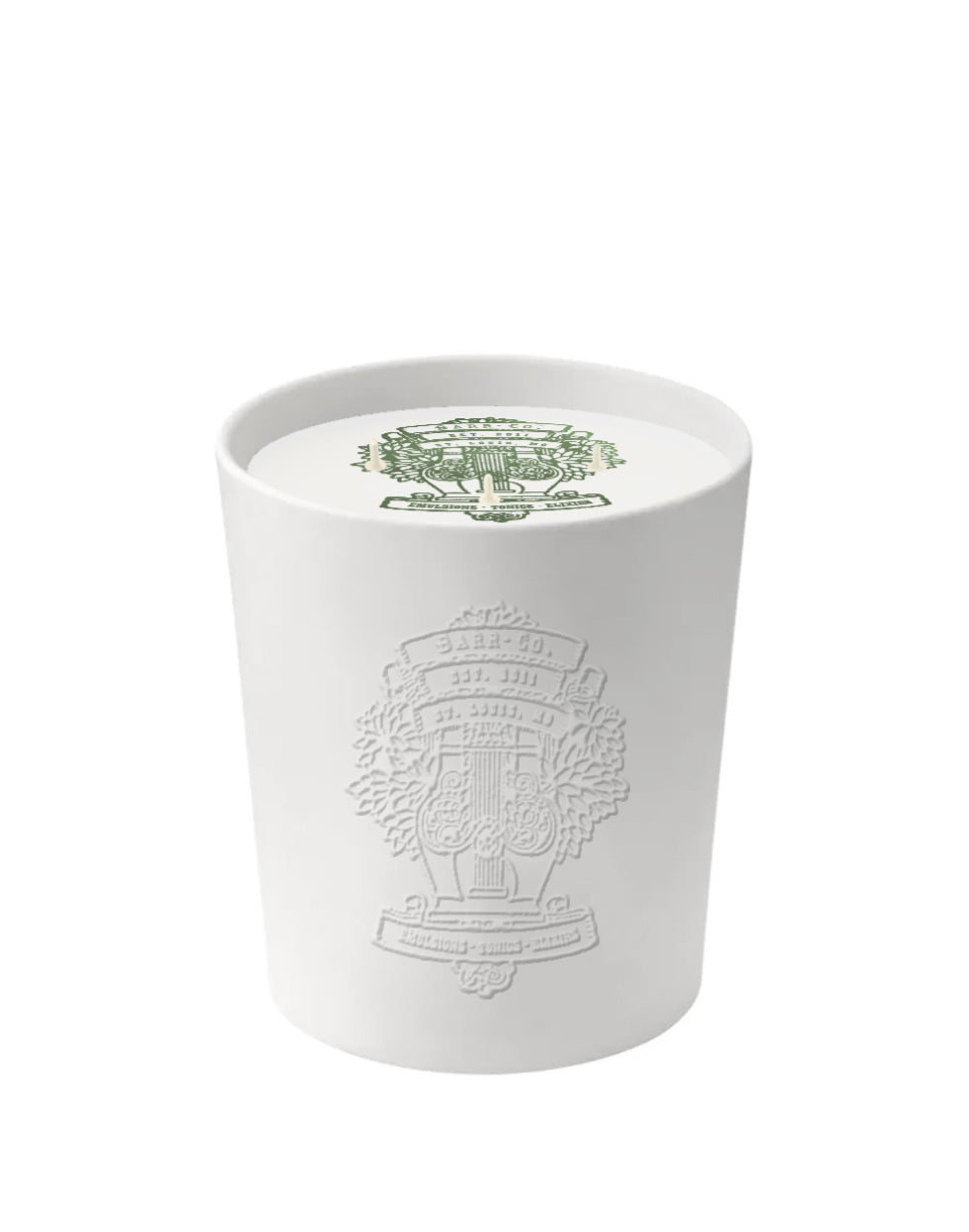 Embossed Fir & Grapefruit Candle
