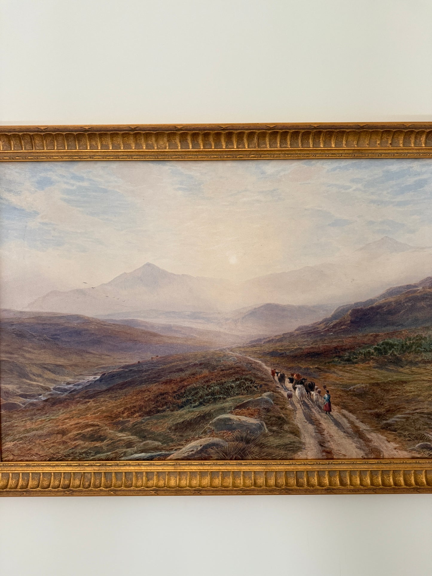 Scottish Highlands Watercolor