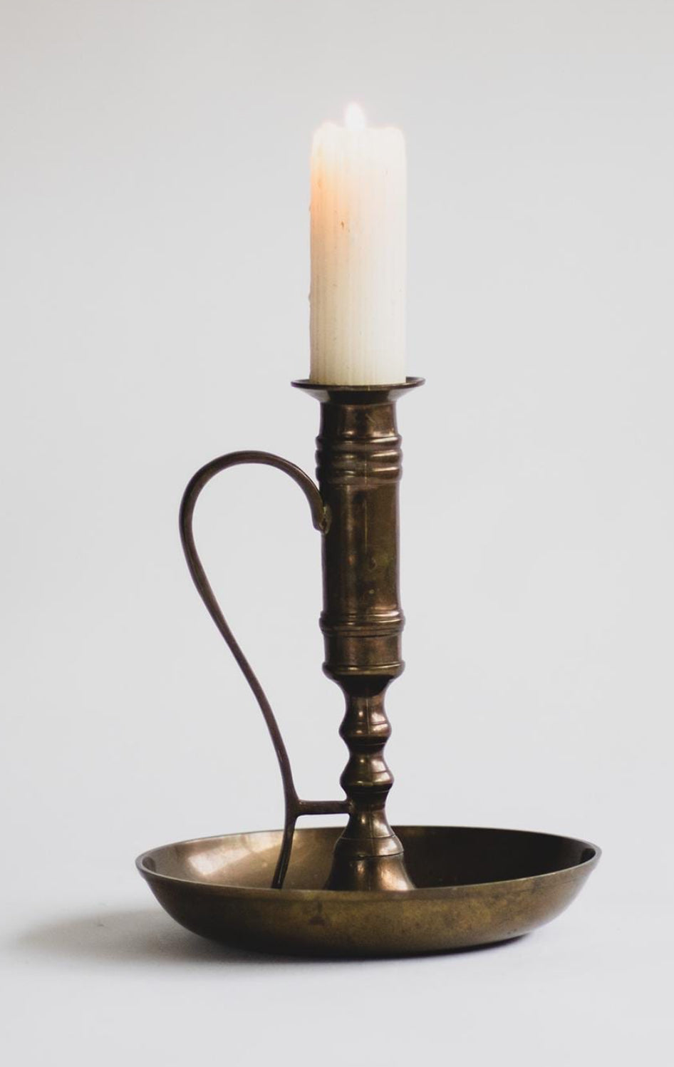 Chamberstick Candleholder