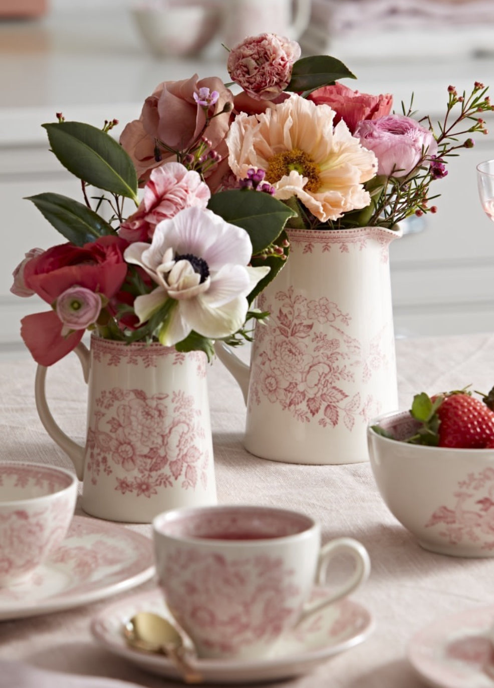 Pink Jugs: Various Sizes