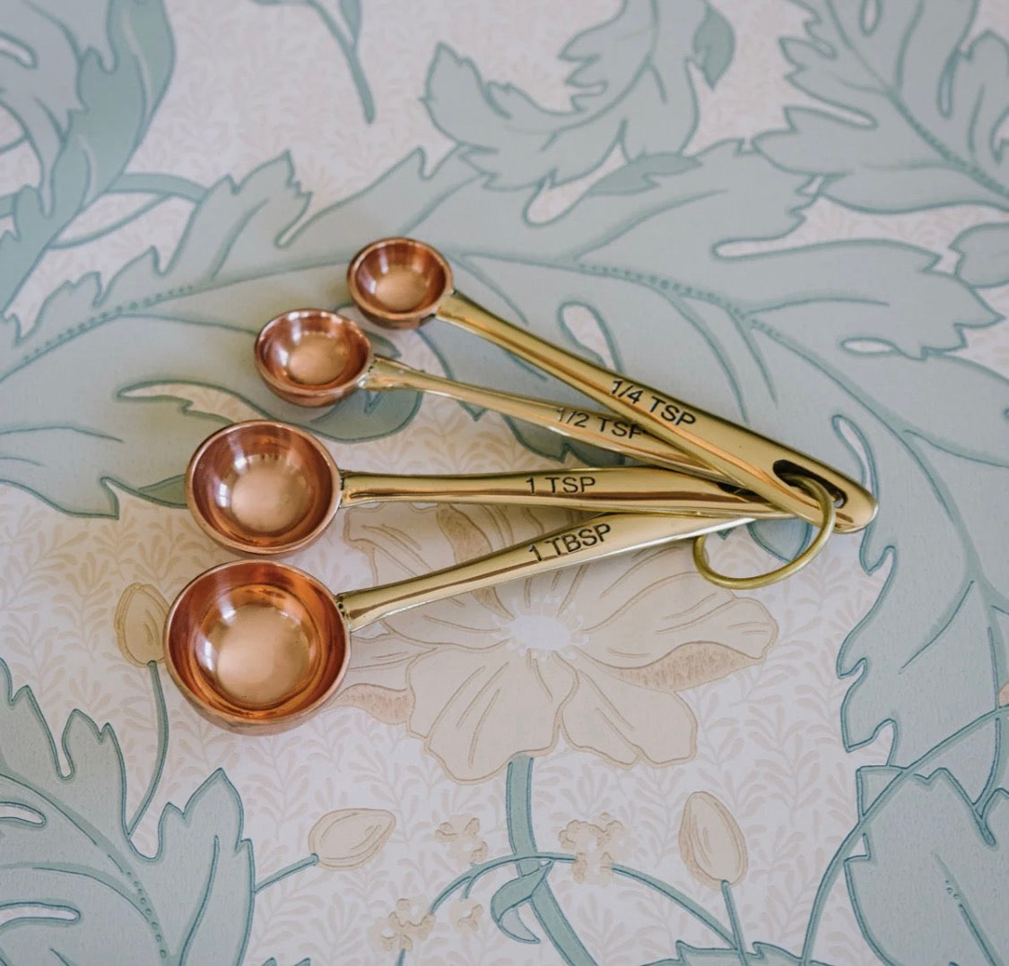 Copper Measuring Spoons