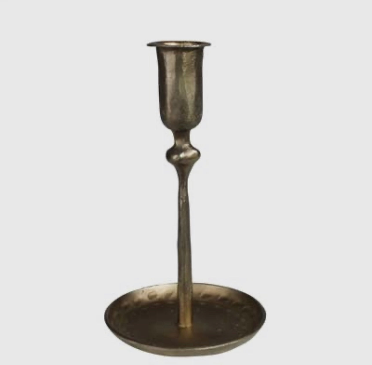 Brass Candlesticks: Matte Finish