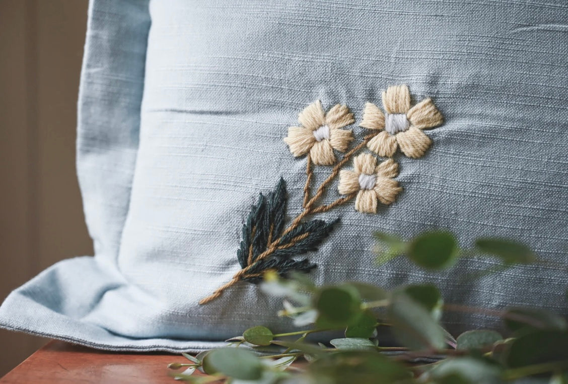 Embroidered Pillows