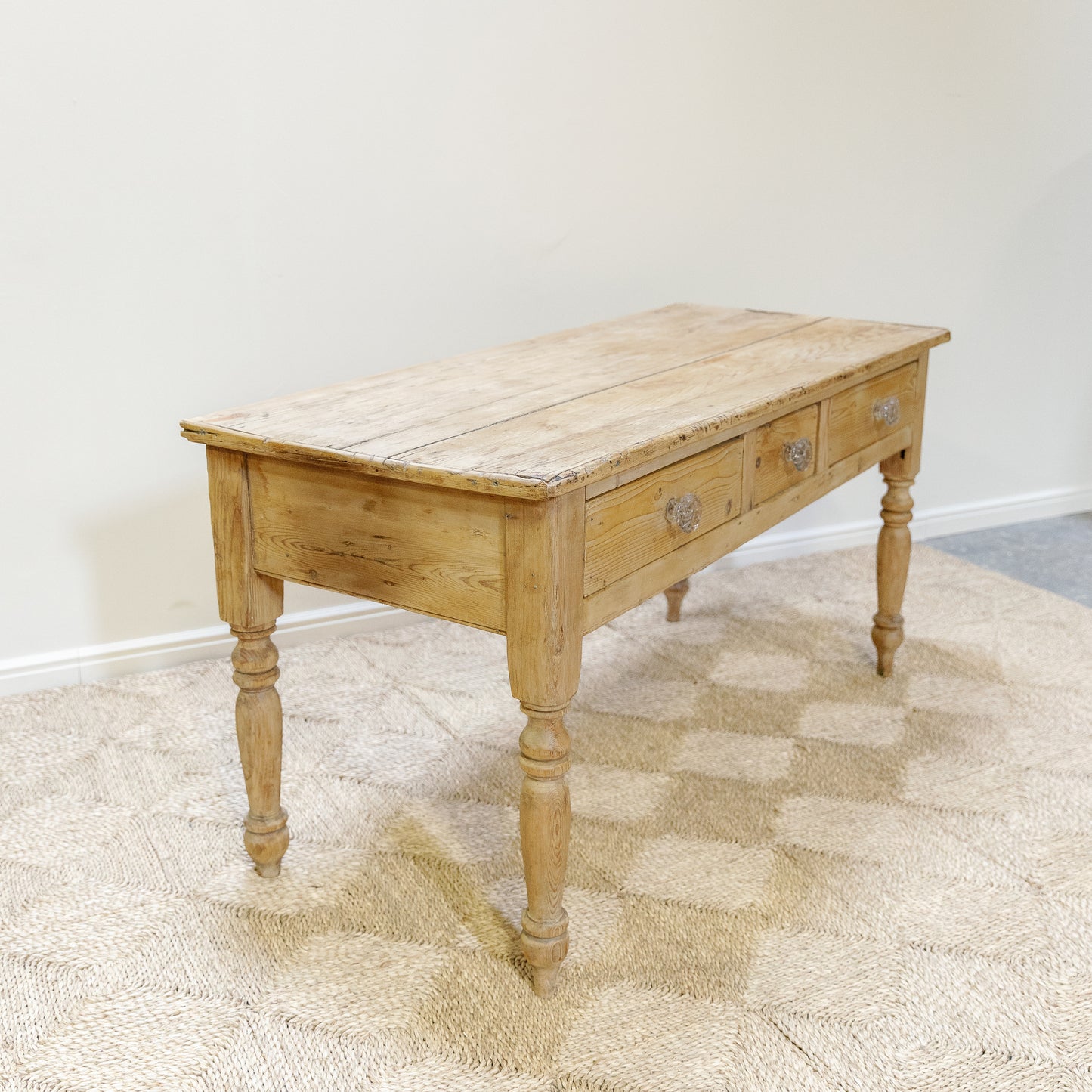 English Rustic Pine Table