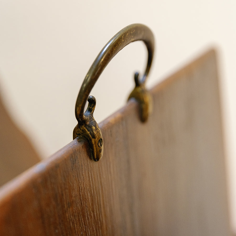 Oak Arts & Crafts Stand