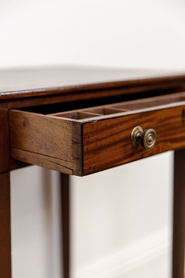 Regency Mahogany Lamp Table