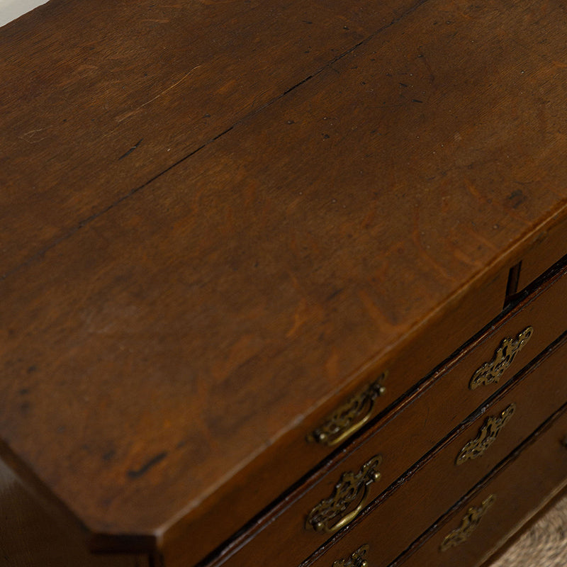 Bedside Chest Brass Batwing Hardware