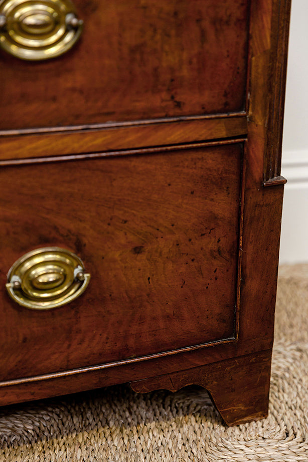 Mahogany Bowfront Chest of Drawers