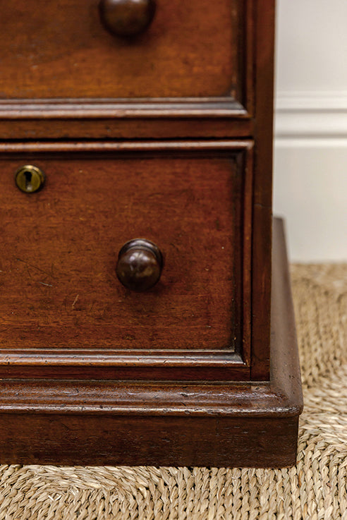 Mahogany Small Bedside Chests (pair)