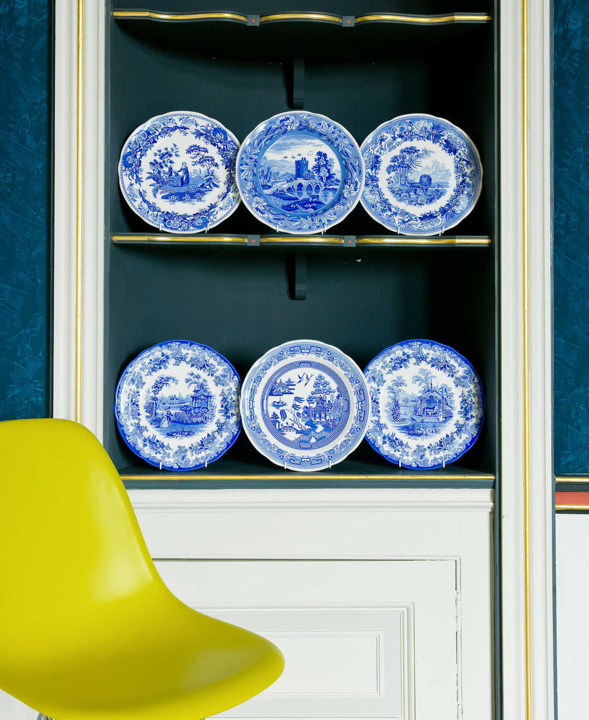 Blue Room Georgian Plates 10.5" (set of 6)