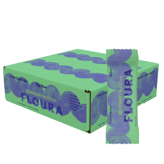 Blueberry Matcha Floura FiberCrush Bar