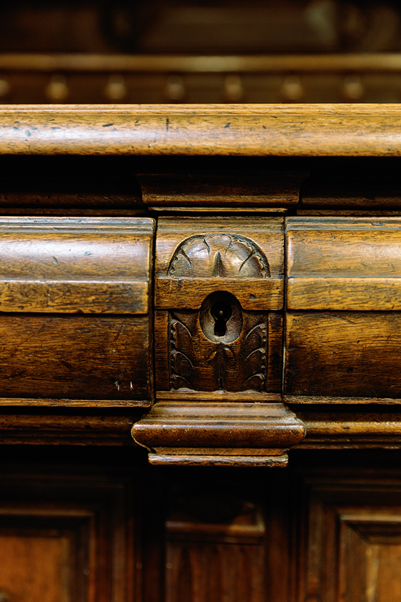 Jacobean Walnut Hutch/Sideboard