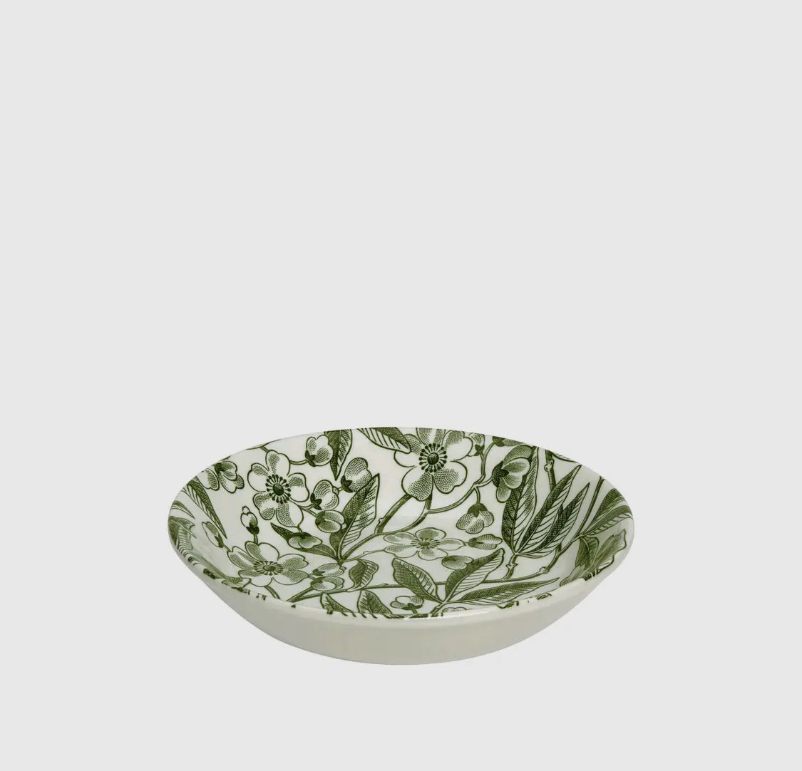 Green Prunus Butter Pat Dish