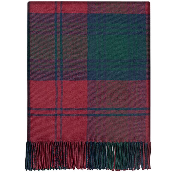 Lindsay Tartan Wool Throw