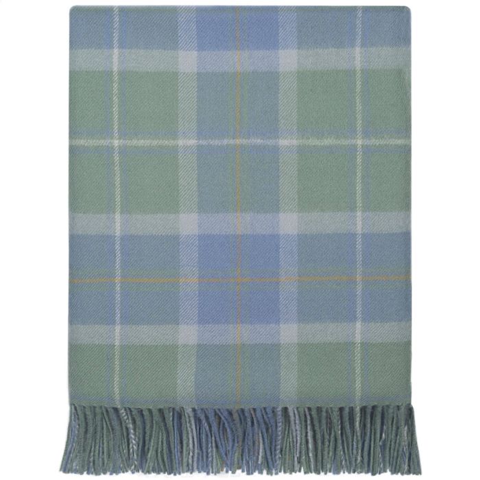 Borders Scottish Borderland Tartan Wool Throw