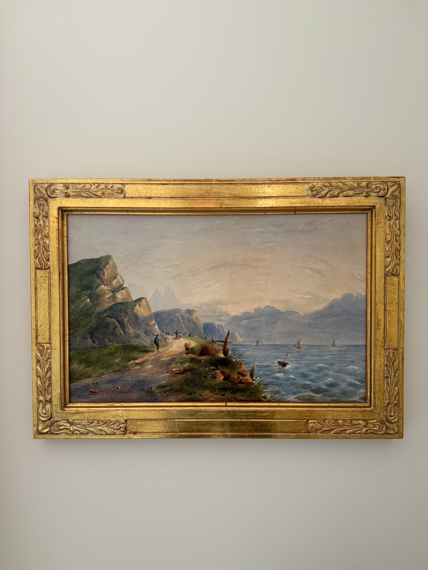 The Coastline Watercolor