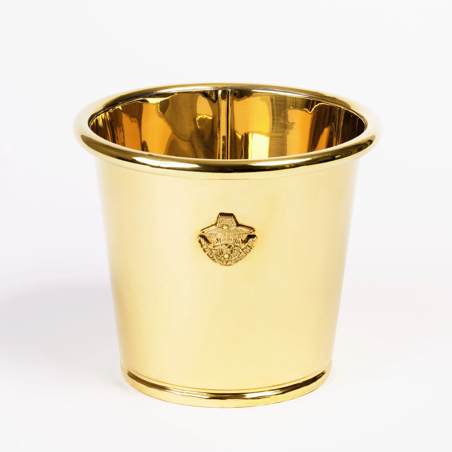 Brass Steel Flowerpot
