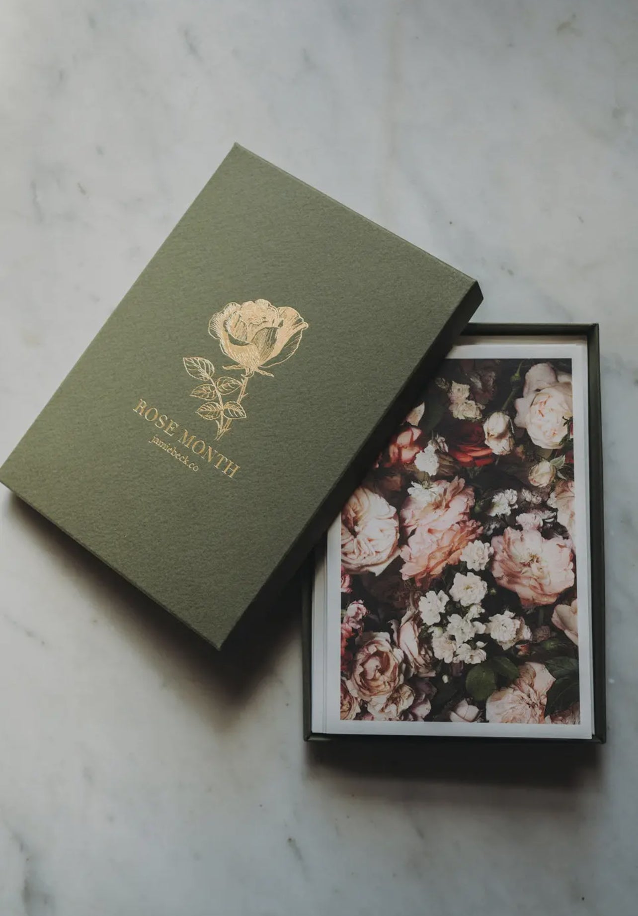 French Artisan Cards: May Roses