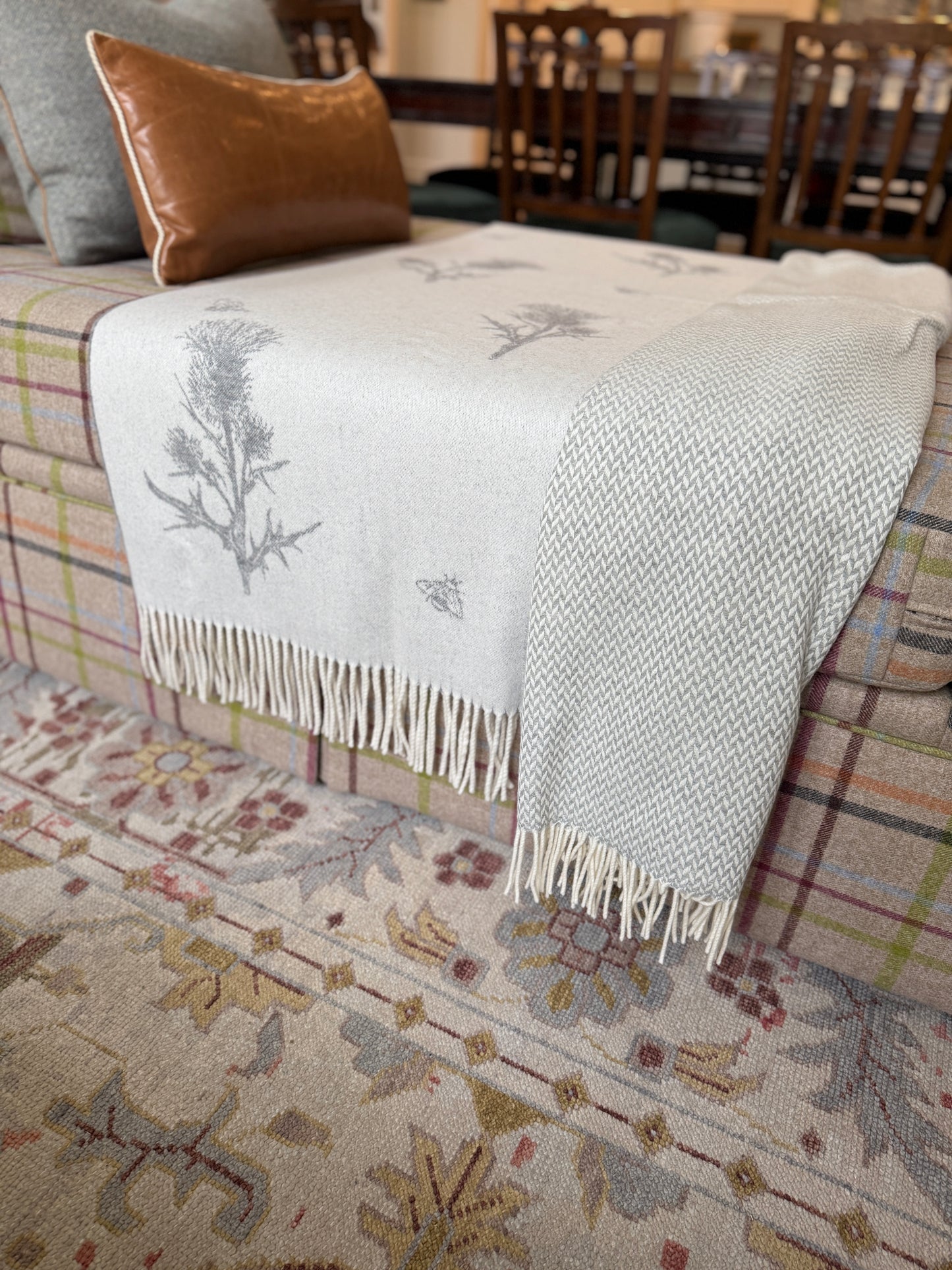 Thistle Wool Throw