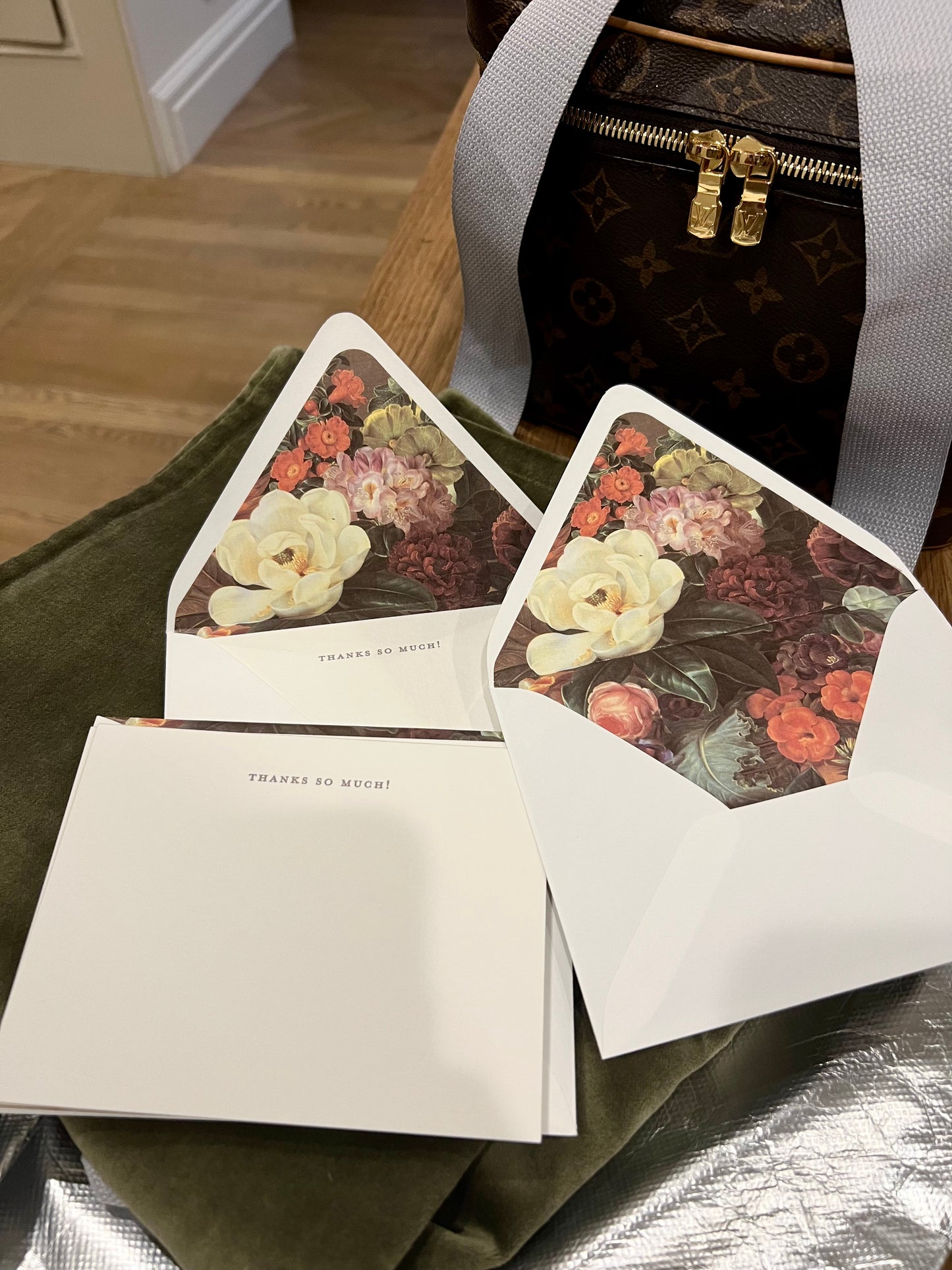 Stationary: Floral Thank You Cards