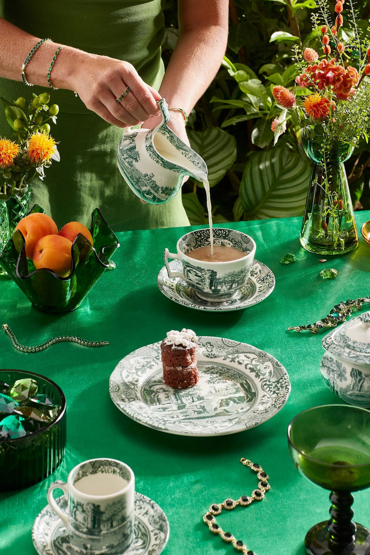 Heritage Green Italian Bread & Butter Plate